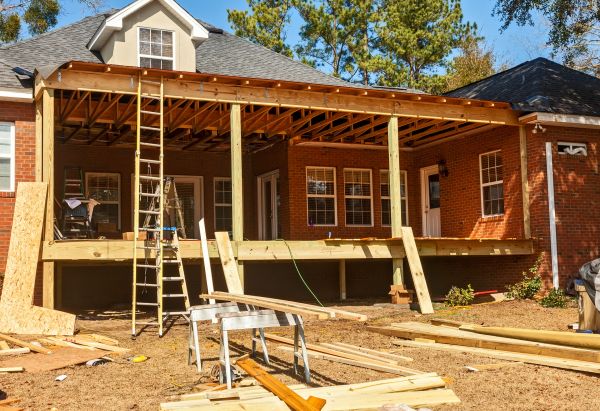 Sagging Deck Repair in Columbia