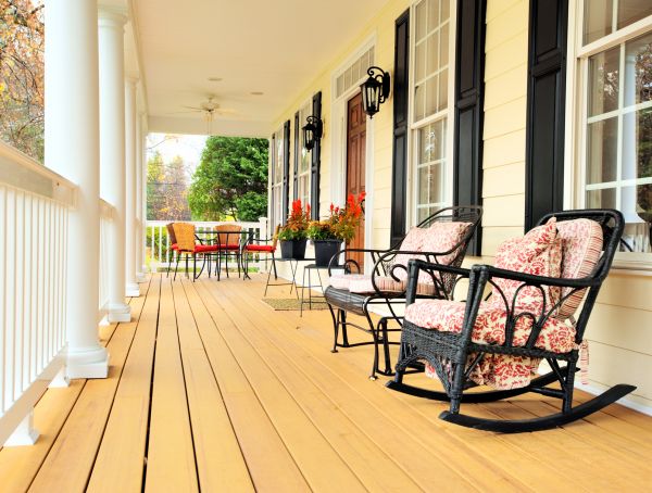 Cost of Wooden Veranda Construction in Columbia