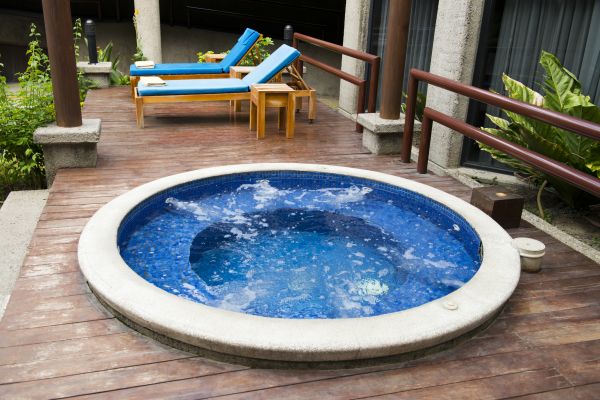 Hot Tub Deck Construction in Columbia